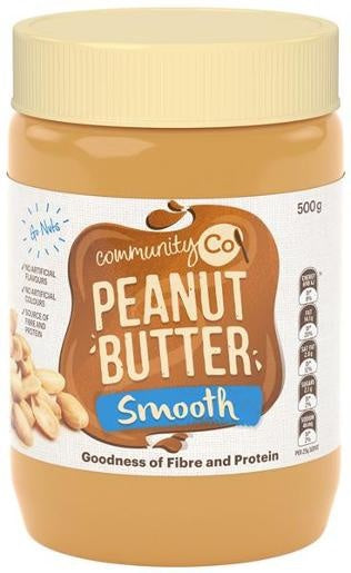 Community Co Peanut Butter Smooth 500g