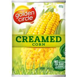 Golden Circle Creamed Corn Tin 410g