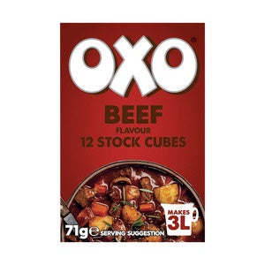 Oxo Beef Stock Cubes 71g