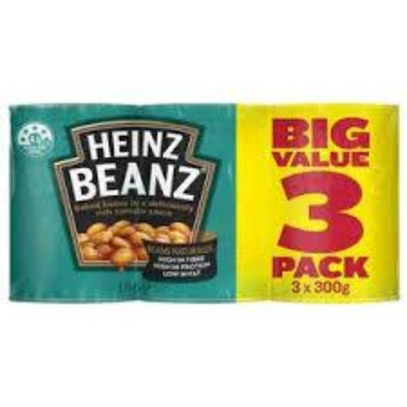 Heinz Baked Beans Tomato Sauce 3 x 300g