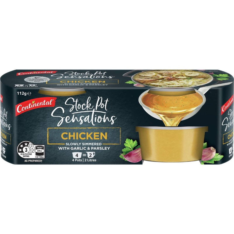 Continental Sensations Stock Pot Chicken Chicken 28g x 4 pk