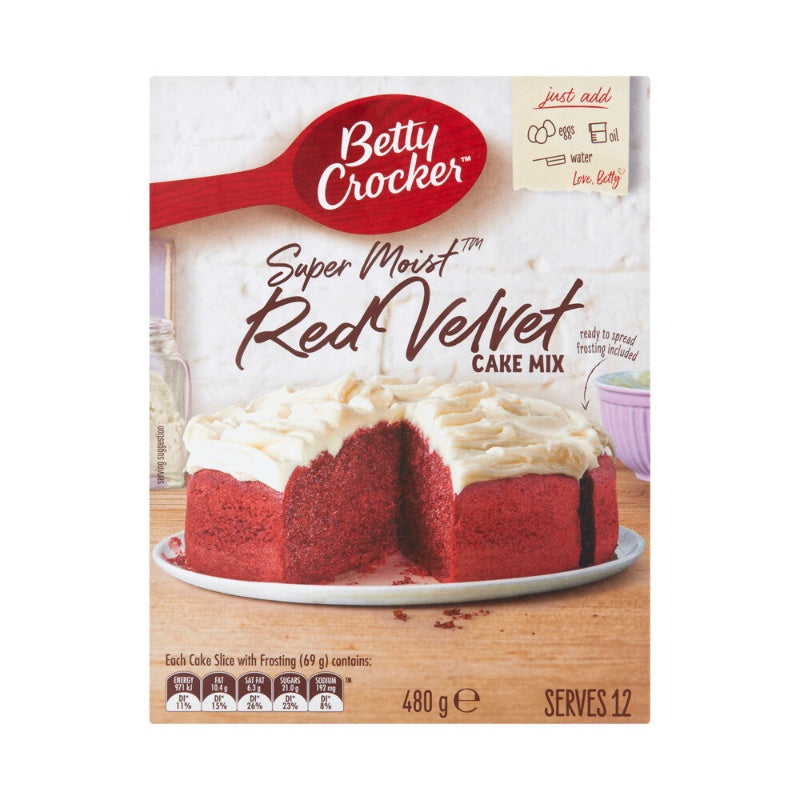 Betty Crocker Red Velvet Cake Mix 480g