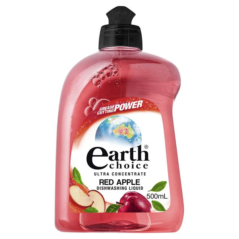 Earth Choice Red Apple Dishwash Liquid Concentrate 500ml