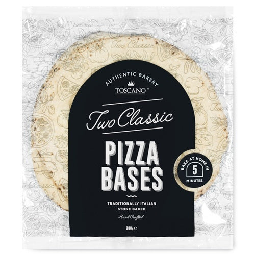 Toscano Pizza Base Twin Pack 300g