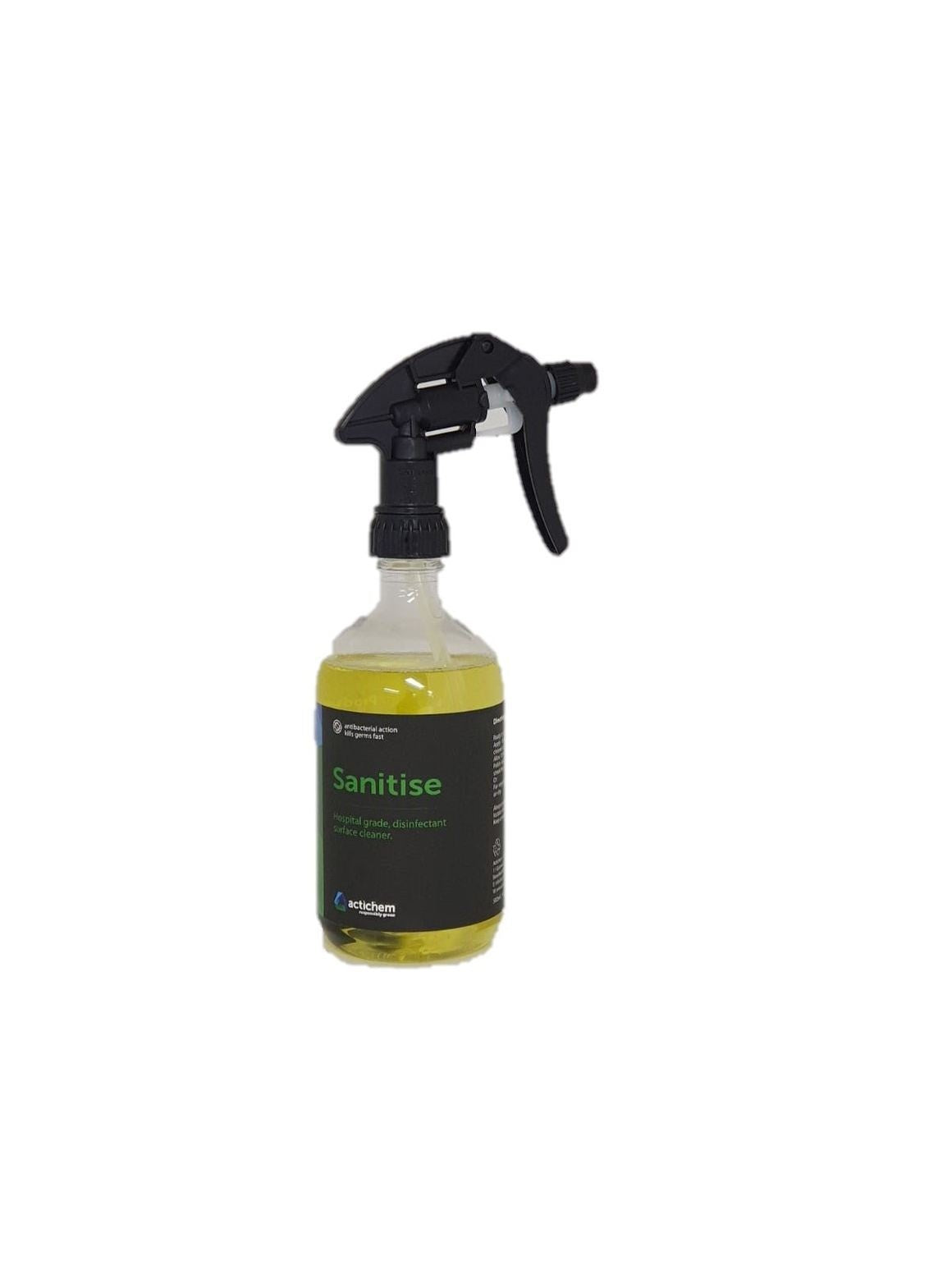 Actichem Sanitise Disinfectant Surface Cleaner 500ml Trigger