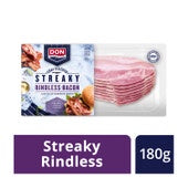 Don Crafted Cuts Streaky Bacon 180g