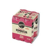 Remedy Kombucha Can 4Pk Wild Berry 250ml