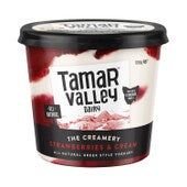 Tamar Valley The Creamery Yoghurt Strawberries & Cream 700g