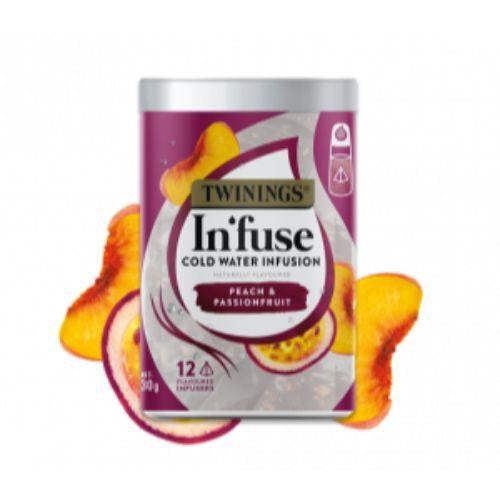 Twinings Cold Water Infuse Peach & Passionfruit 12pk