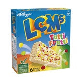 Kelloggs Lcms Tutti Frutti Puffed Rice Snack Bars 6 Pack