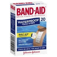 Band-Aid Brand Tough Strips Waterproof Regular 20