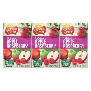 Golden Circle Apple Raspberry 6pk 250ml