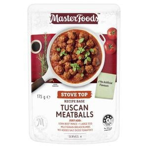 Masterfoods Recipe Base Tuscan Meatballs 175g