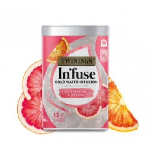 Twinings Cold Water Infuse Pink Grapefruit & Orange 12pk