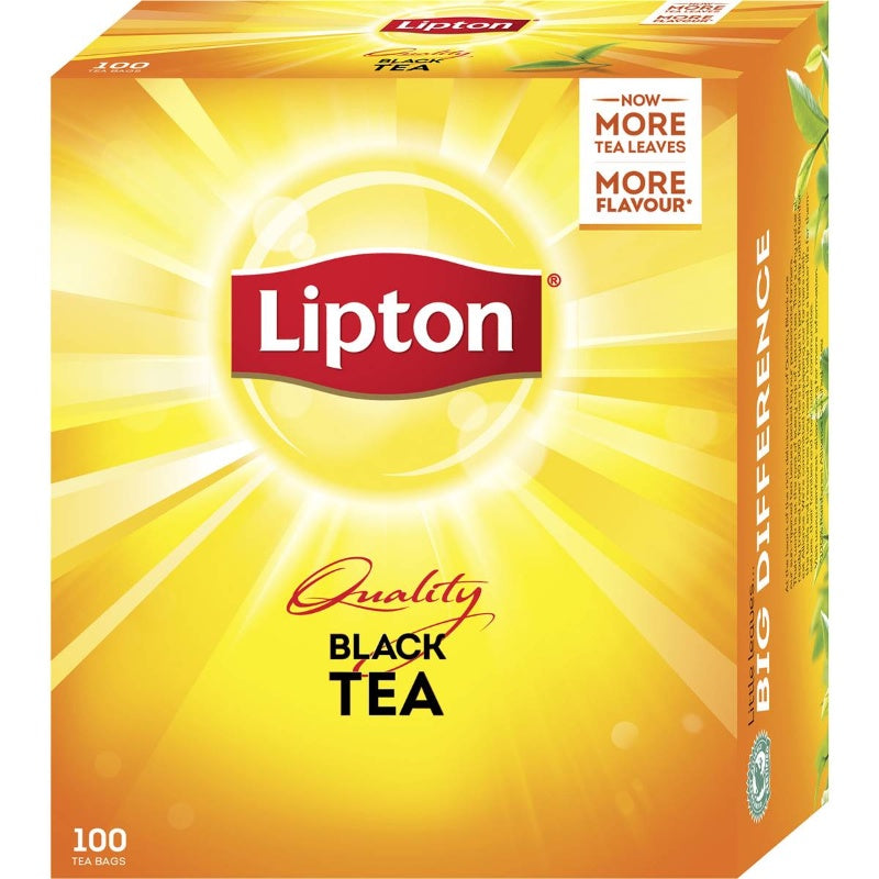 Lipton Quality Black Tea Bags 100pk