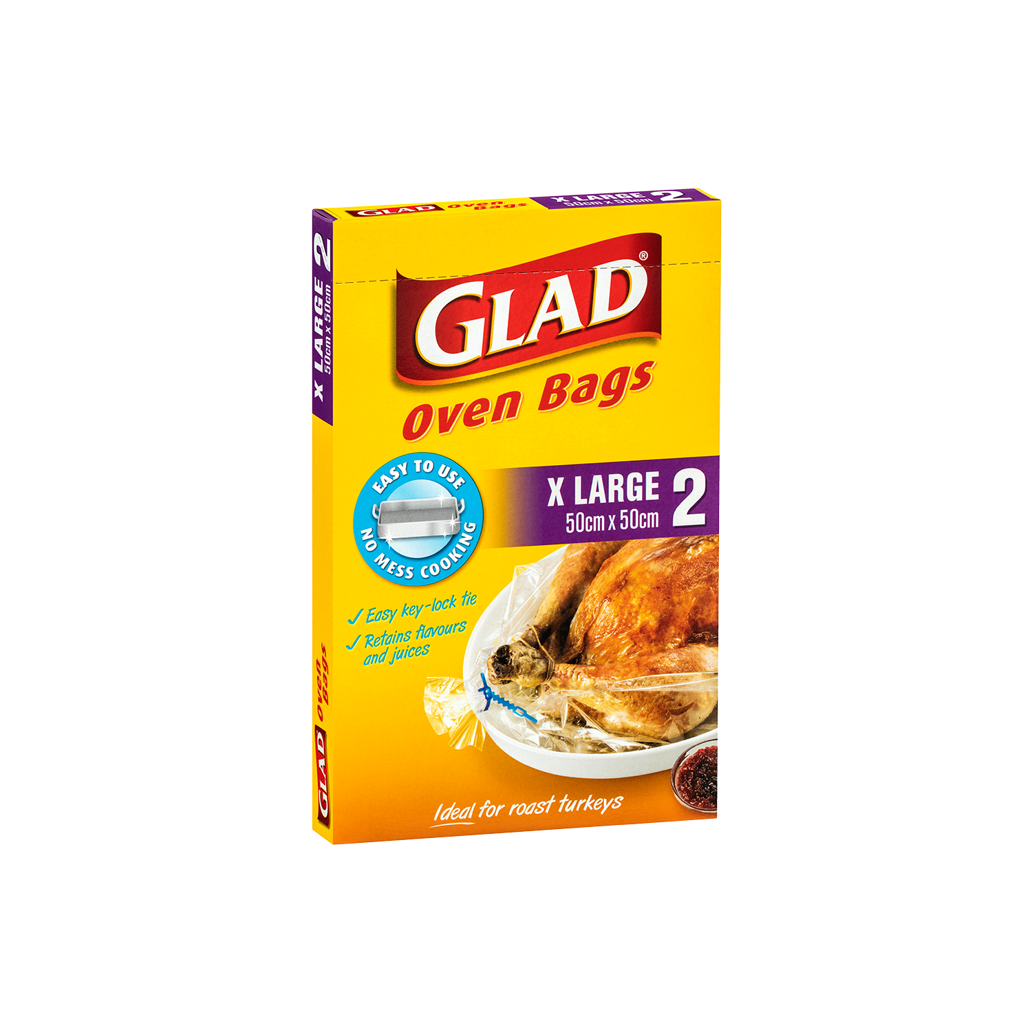 Glad Oven Bag XL 2pk