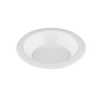 Plastic Bowl White Round 7" 180mm 50pk