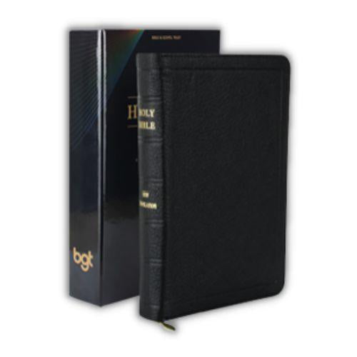 JN Darby Pocket Bible with Zip and Maps in Bonded Leather