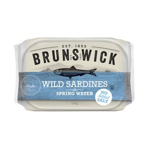 Brunswick Wild Sardines in Spring Water 106g