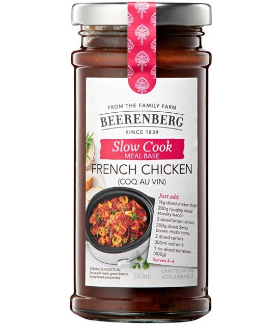 Beerenberg French Chicken Slow Cook Sauce 240ml