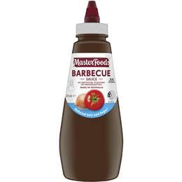 Masterfoods Barbecue Sauce Reduced Salt & Sugar 475ml