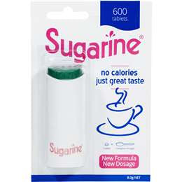 Sugarine Sweetener Tablets 600pk