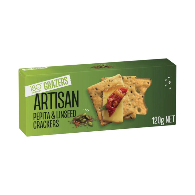 180 Degrees Artisan Crackers Seed 120g