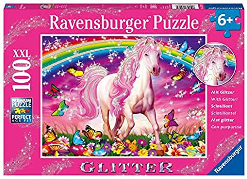 Ravensburger Puzzle Horse Dream Glitter 6 Plus 100 Pieces