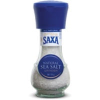 Saxa Natural Sea Salt Grinder 90gm