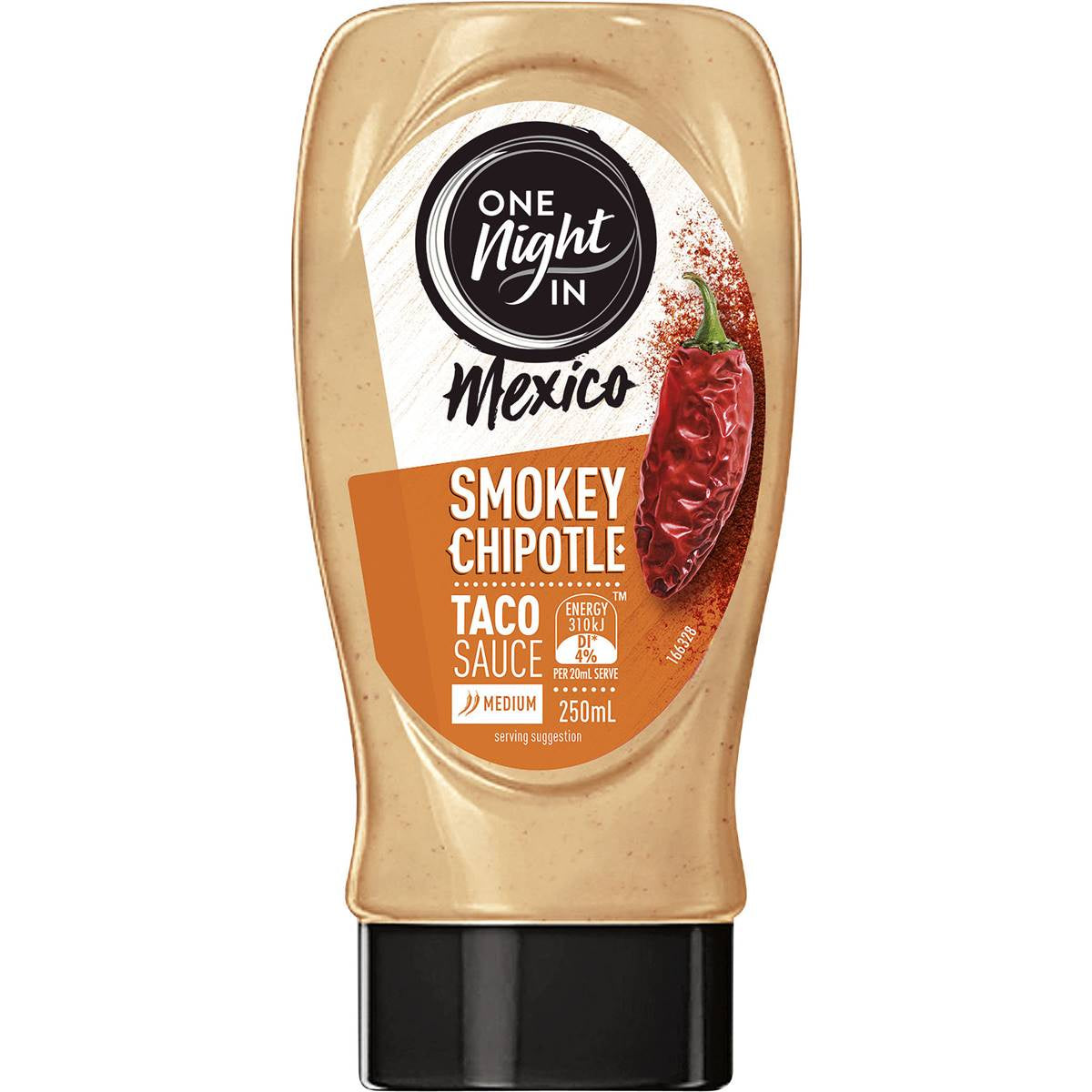 One Night In Mexico Smokey Chipotle Taco Sauce 250ml