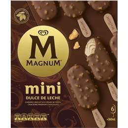 Magnum Mini Dulce De Leche 6pk