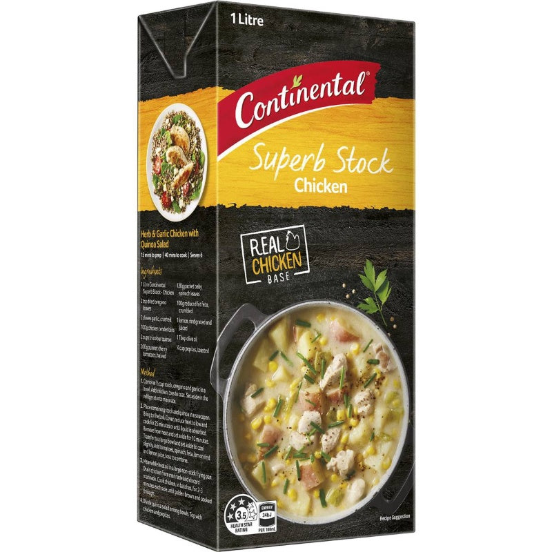 Continental Liquid Chicken Stock 1L