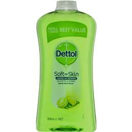 Dettol Antibacterial Liquid Hand Wash Refresh Refill 950ml