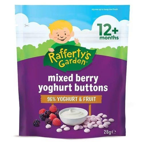 Rafferty's Yoghurt Buttons Mixed Berry 28g