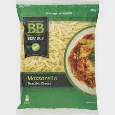 Best Buy Mozzarella Shredded Cheese 500g