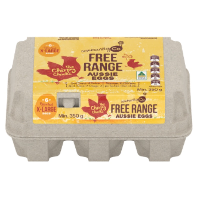 Community Co Free Range Eggs 350g 6pk