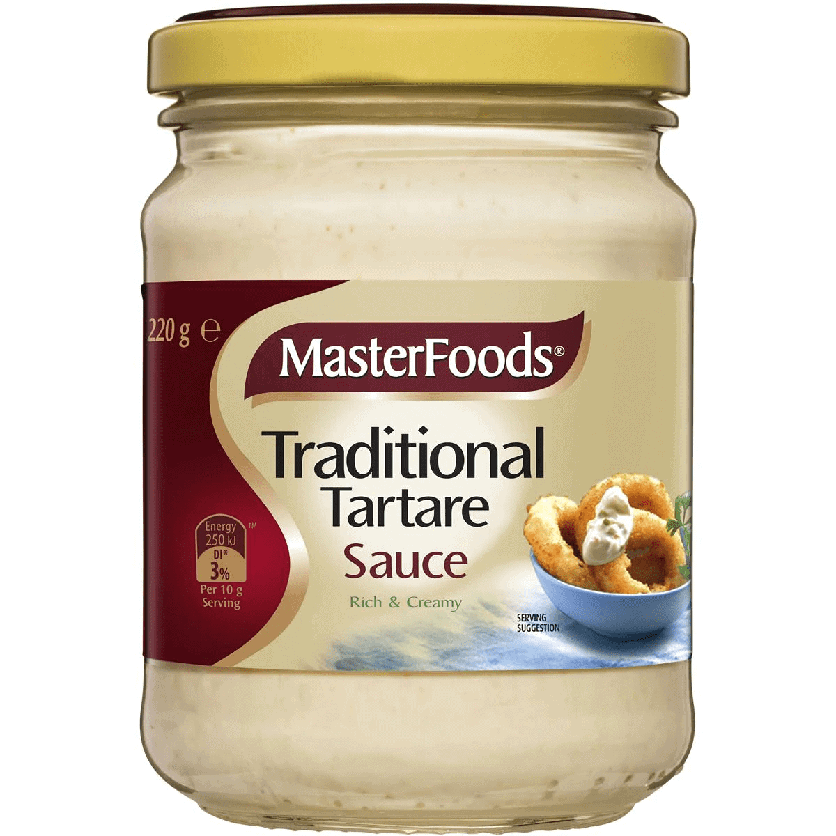 Masterfoods Traditional Tartare Sauce 220g