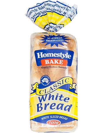 Homestyle White Sliced Bread 700g