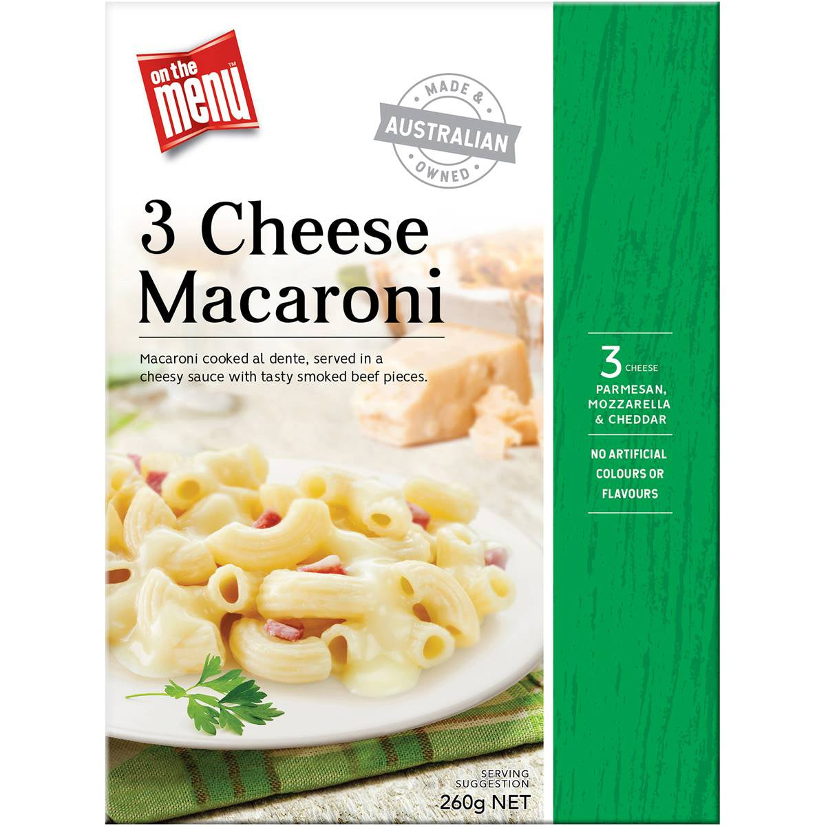 On The Menu Three Cheese Macaroni 260g