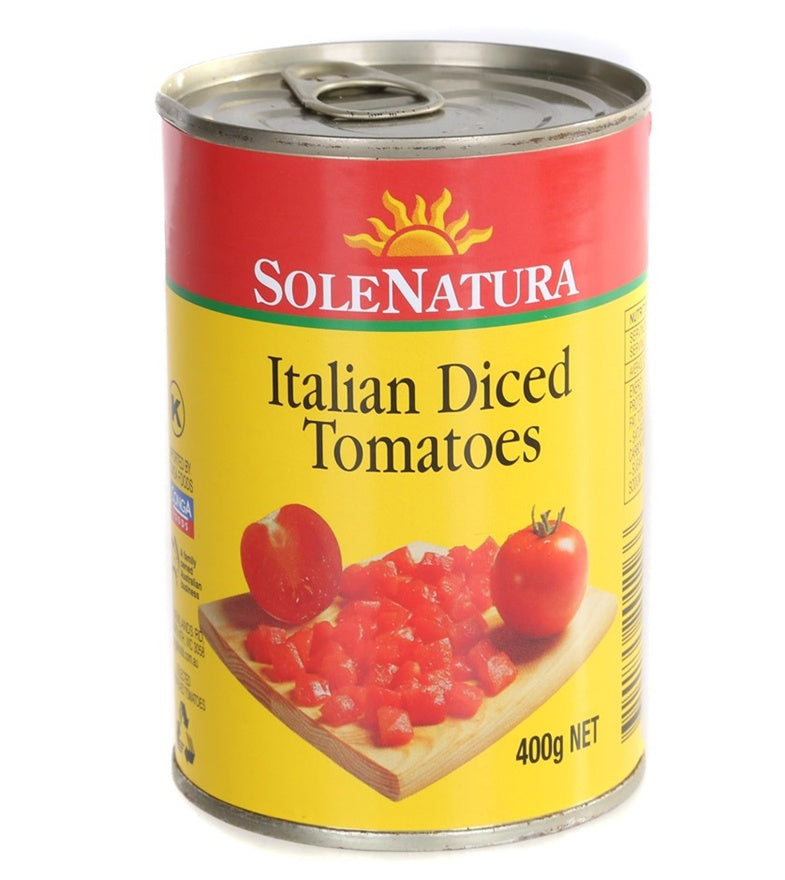 Solenatura Italian Diced Tomatoes 400g