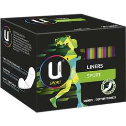 U By Kotex Liners Sport 30