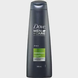 Dove Men Hair Shampoo Fresh Clean 2 In 1 300ml