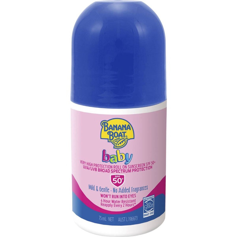 Banana Boat Baby Sunscreen Roll On Spf 50+ 75ml