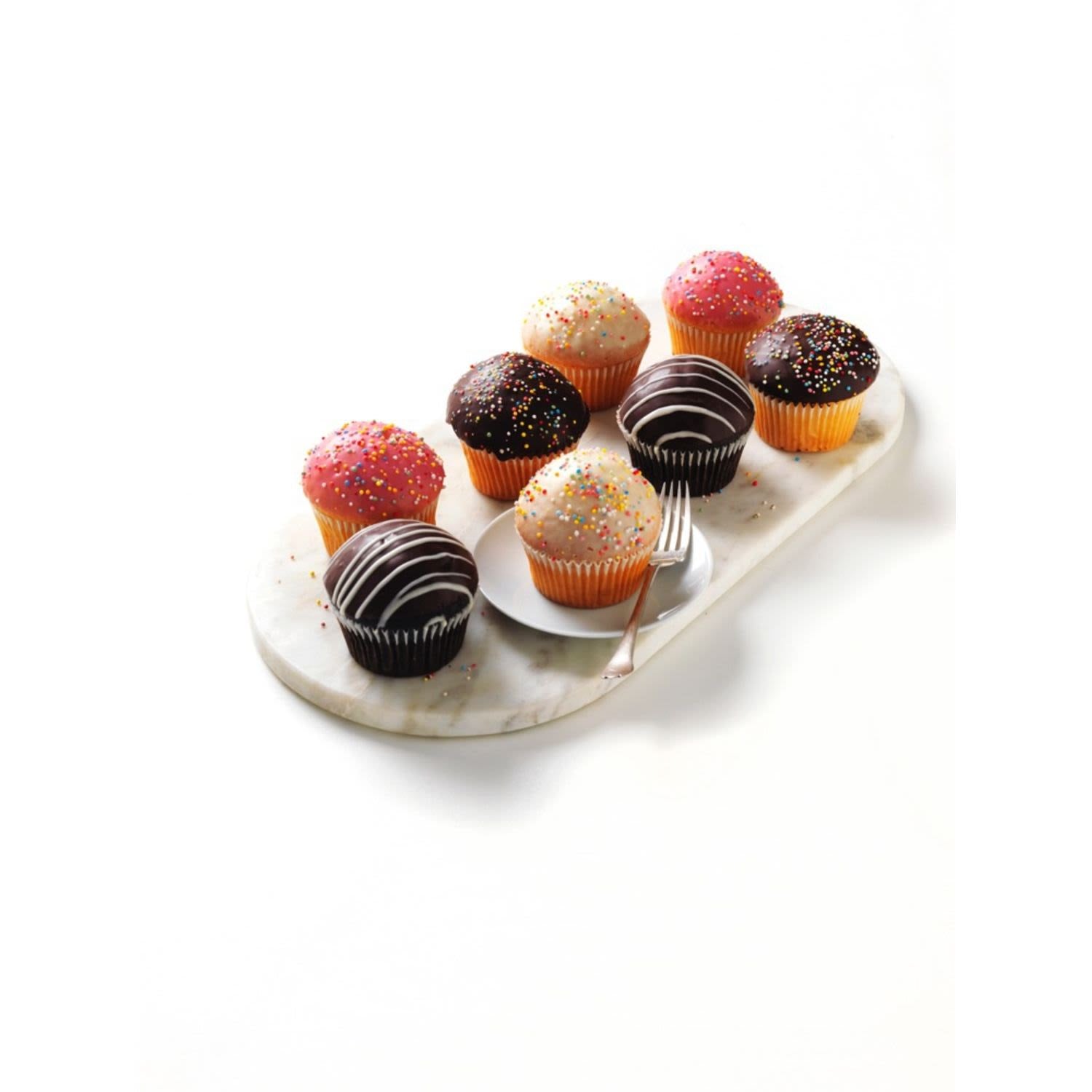 Handy Food Cup Cakes Mini Iced 12pk