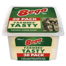 Bega Tasty Cheese Slices 500g