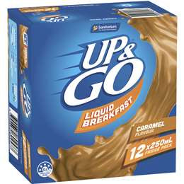 Sanitarium Up&go Liquid Breakfast Caramel 12pk