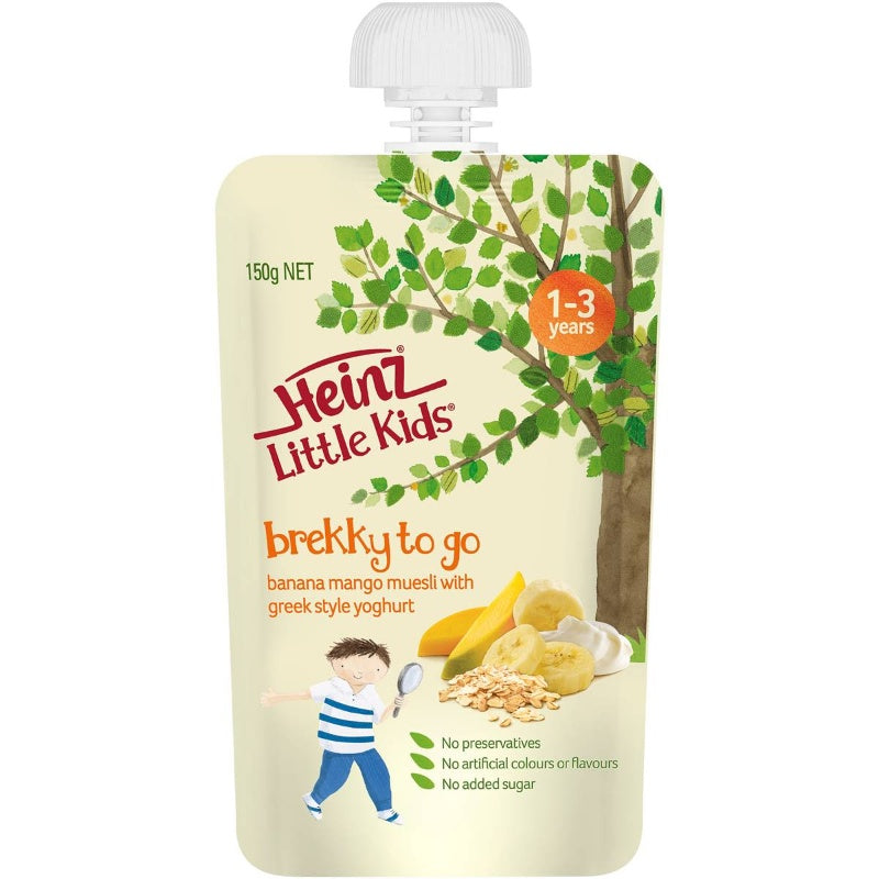 Heinz Little Kids Banana Mango Muesli With Greek Style Yoghurt 150g