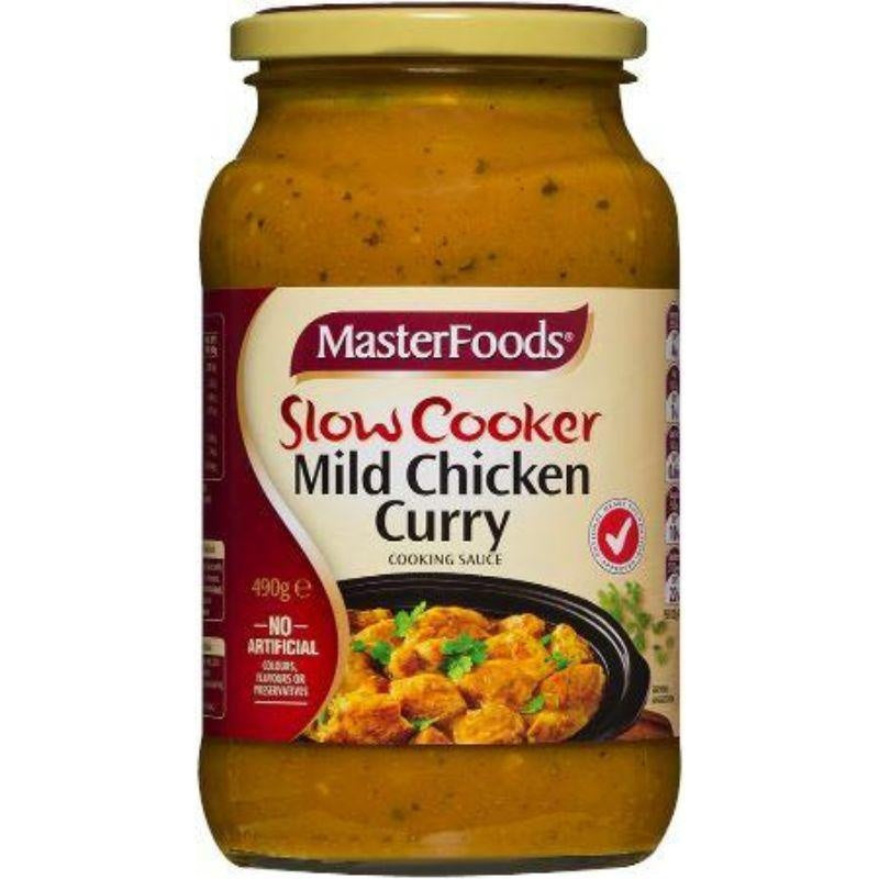 Masterfoods Sauce S/C Chicken Curry Mild 490g