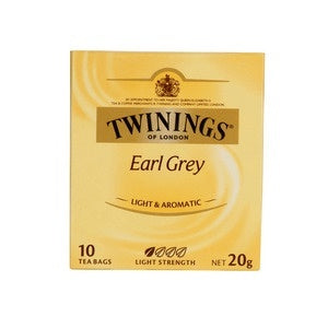 Twinings Earl Grey Tea Bags 10pk 20g