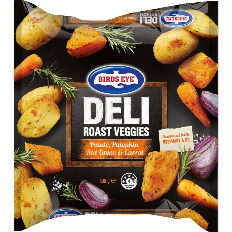 Birds Eye Deli Roast Vegetable Mix 600g